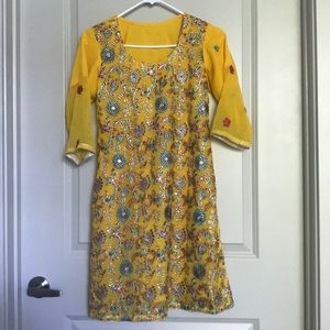 Indian Pakistani Formal Mehndi Mayoon Outfit